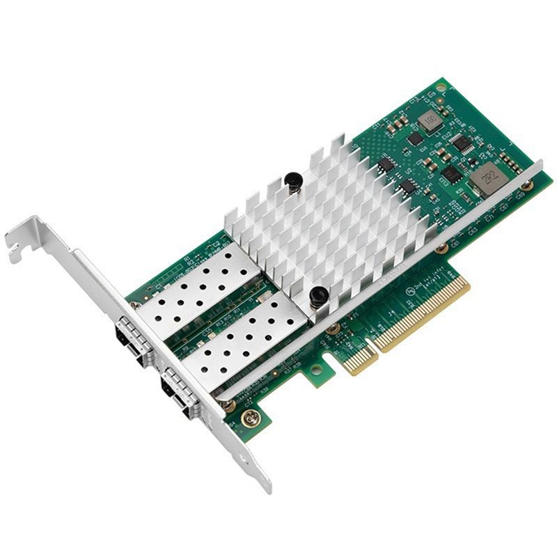 10Gb Sfp+ Pcie Network Card Dual Port - بطاقة شبكة X520-DA1 ذات المنفذين 10Gb