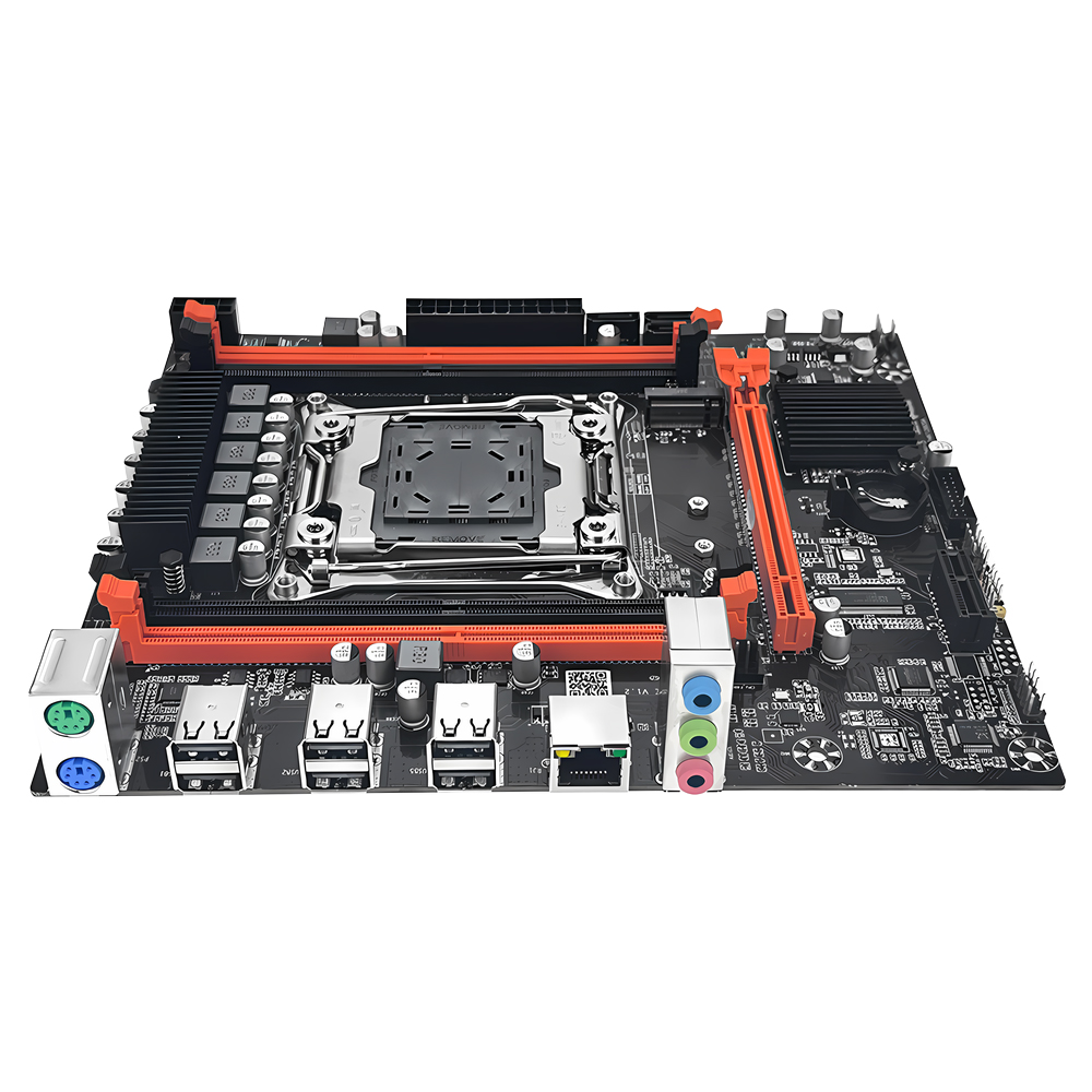 مجموعة اللوحة الأم MOUGOL الجد - مراجعة X99 Dual Cpu Motherboard Combo وسعره