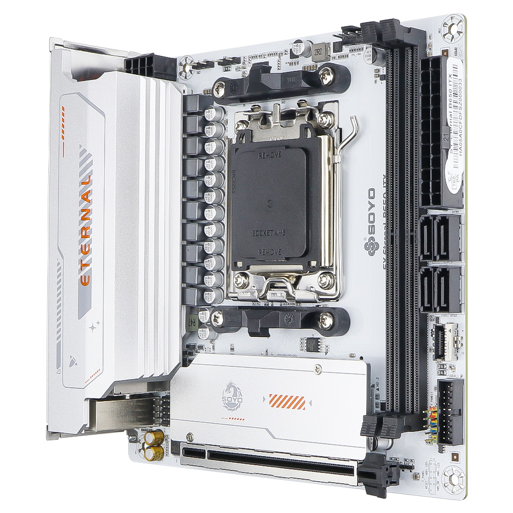 لوحة أم SOYO AMD Eternal B650I - مراجعة B650 Itx Motherboard Wifi وسعره