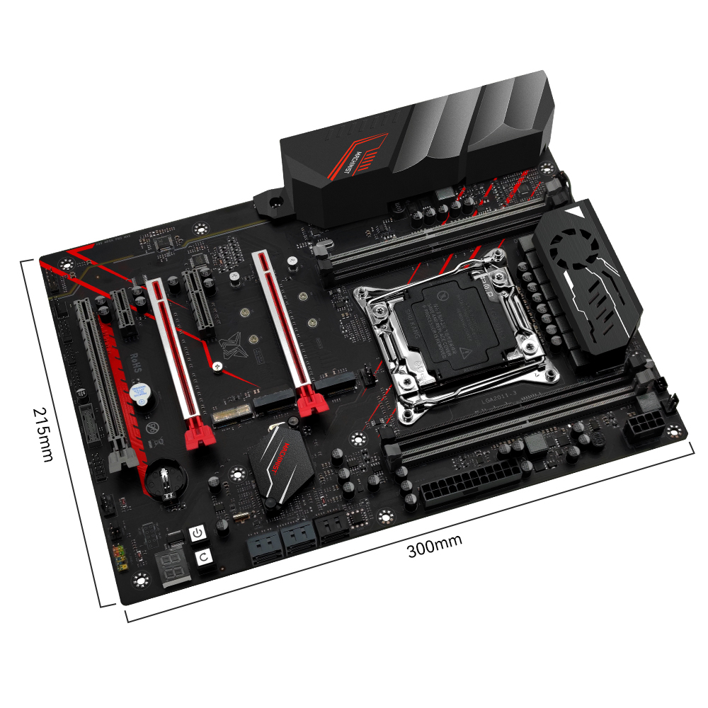 مجموعة اللوحة الأم MACHINIST X - مراجعة X99 Dual Cpu Motherboard Combo وسعره