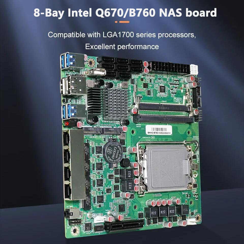 لوحة أم Topton Q670 B760 لتخزي - مراجعة Lga 1700 Ddr5 Itx Motherboard وسعره
