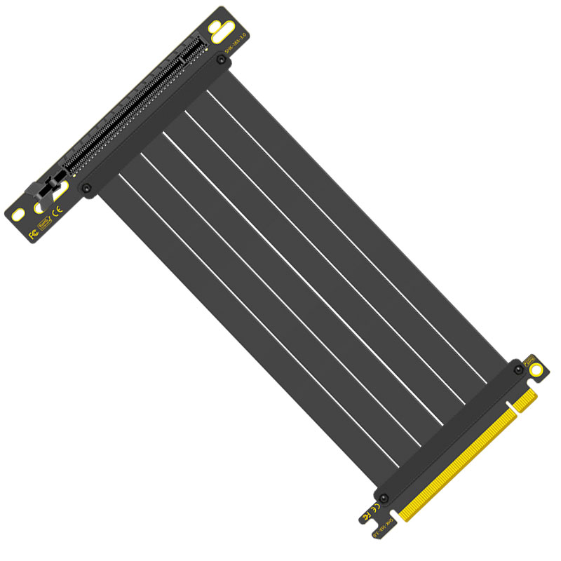 TEUCER PCI-E 4.0 X16 كابل Rise - مراجعة Pcie 4.0 X16 Riser Cable 90 Degree وسعره