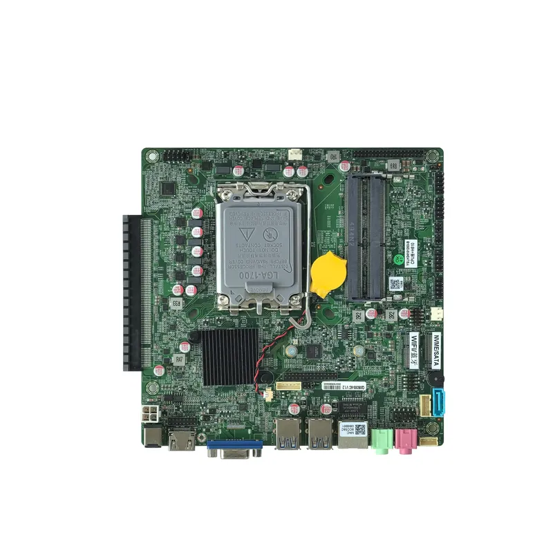لوحة أم صناعية صغيرة الحجم H61 - مراجعة Lga 1700 Ddr5 Itx Motherboard وسعره