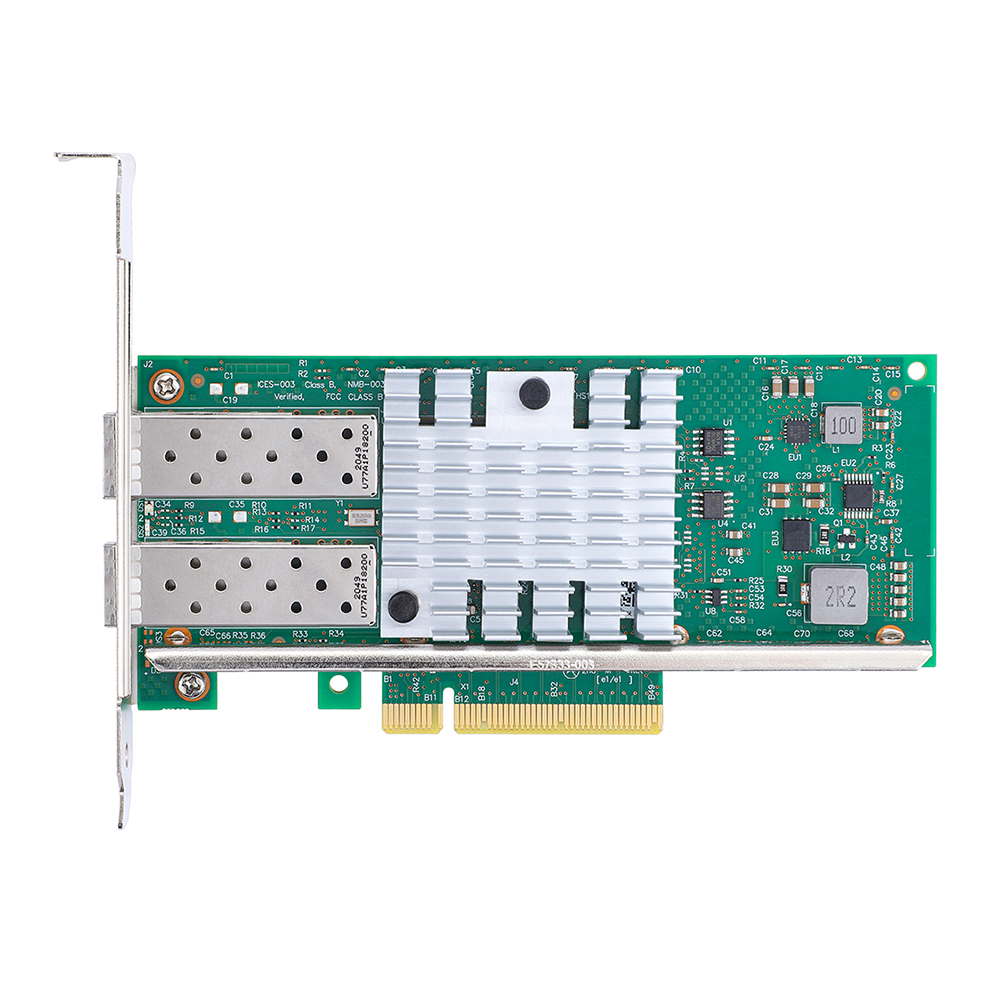 بطاقة شبكة Intel X520-DA2 10 ج - مراجعة 10Gb Sfp+ Pcie Network Card Dual Port وسعره