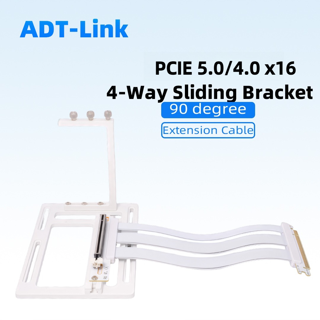 كابل رايزر PCIe 5.0 /4.0 /3.0  - مراجعة Pcie 4.0 X16 Riser Cable 90 Degree وسعره