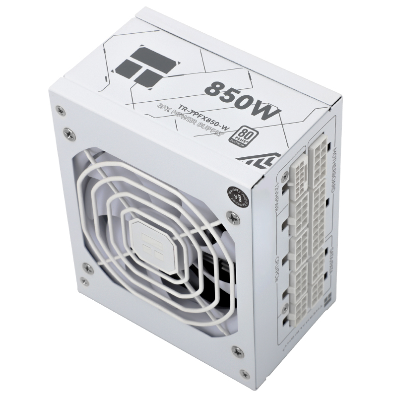 مصدر طاقة هيكل أبيض TR-TPFX850 - مراجعة Sfx Power Supply 850W Gold وسعره