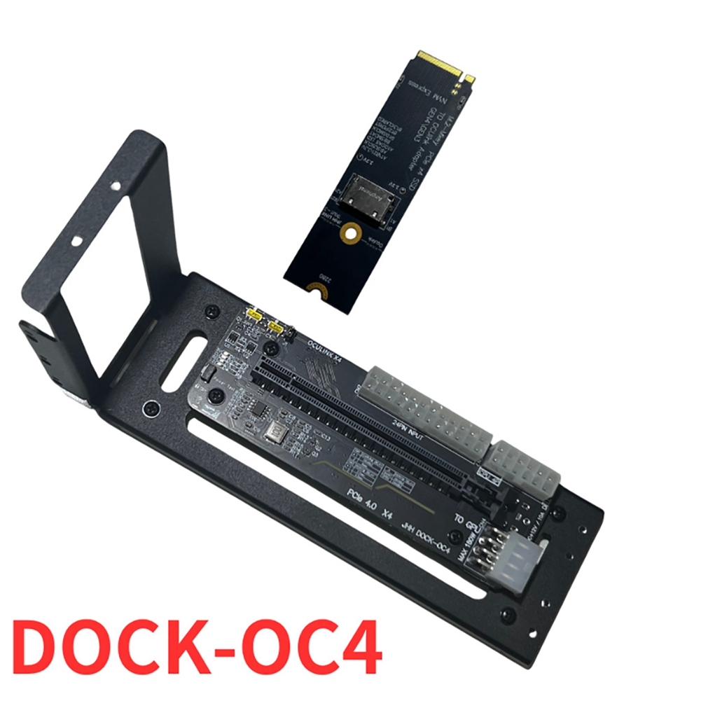 لـ Oculink/M.2 NVMe بطاقة الرس - مراجعة External Gpu Dock Pcie 4.0 Oculink وسعره