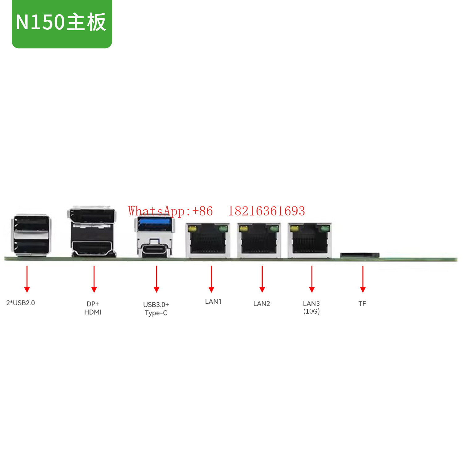 عرض محدود: لوحة أم N150 NAS Ho - مراجعة Nas Motherboard N100 6 Sata وسعره