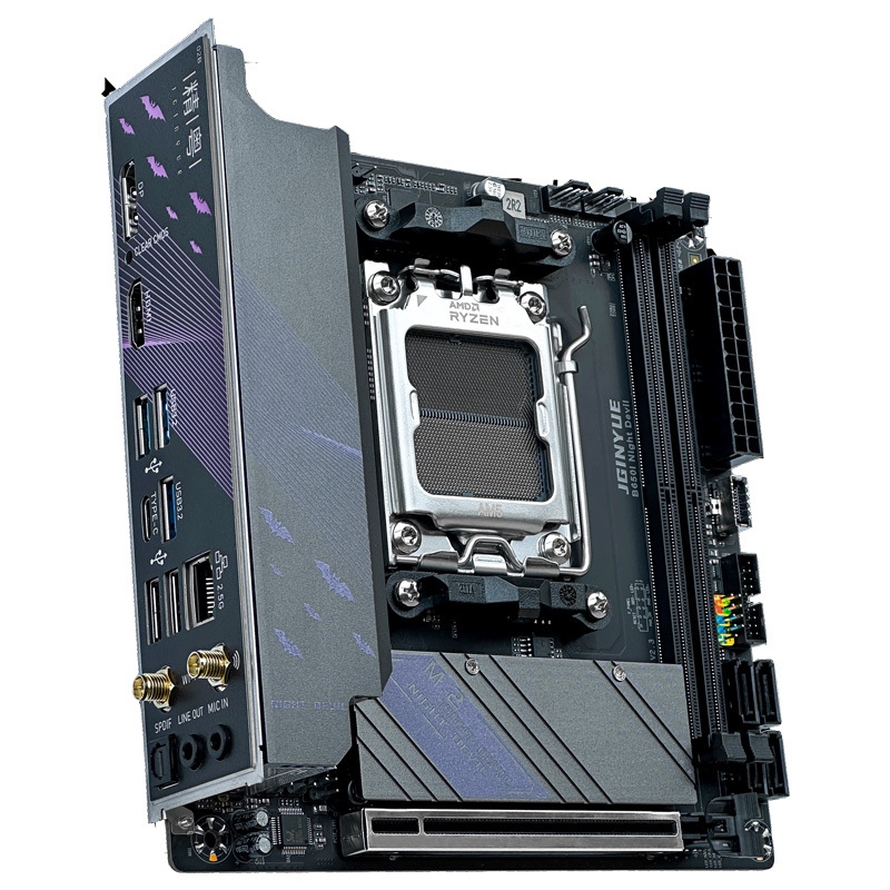 اللوحة الأم B650 9600X Mini IT - مراجعة B650 Itx Motherboard Wifi وسعره