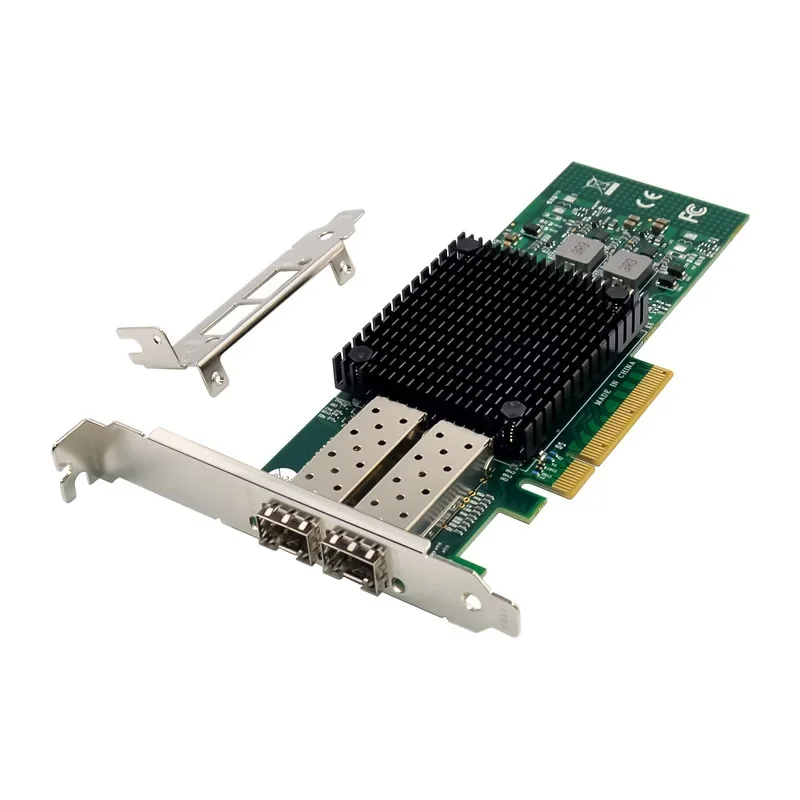 PCI-E X8 ثنائي المنفذ 10G SFP  - مراجعة 10Gb Sfp+ Pcie Network Card Dual Port وسعره