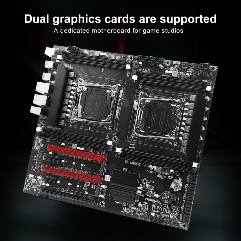 X99 ثنائي المقبس وحدة المعالجة - مراجعة X99 Dual Cpu Motherboard Combo وسعره